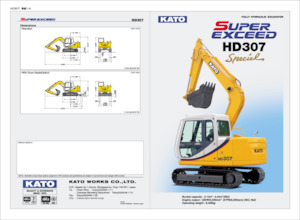 Верижни екскаватори Kato HD307 Special
