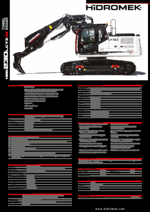 Верижни екскаватори Hidromek HMK 230 LC TX 