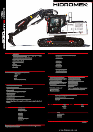 Верижни екскаватори Hidromek HMK 230 LC TX 