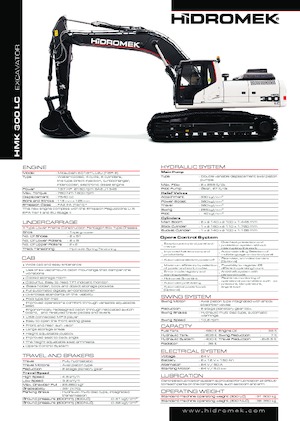 Верижни екскаватори Hidromek HMK 300 LC PLUS