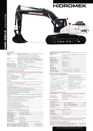 Верижни екскаватори Hidromek HMK 300 LC PLUS