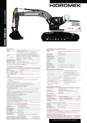 Верижни екскаватори Hidromek HMK 300 LC PLUS