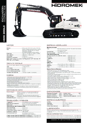 Верижни екскаватори Hidromek HMK 300 LC PLUS