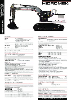 Верижни екскаватори Hidromek HMK 300 LC PLUS