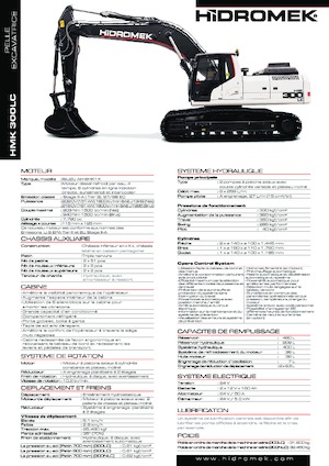 Верижни екскаватори Hidromek HMK 300 LC PLUS