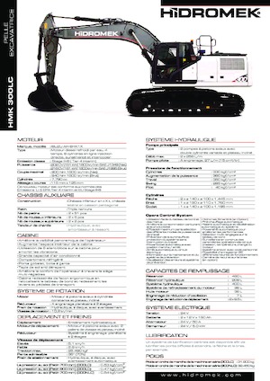 Верижни екскаватори Hidromek HMK 300 LC PLUS