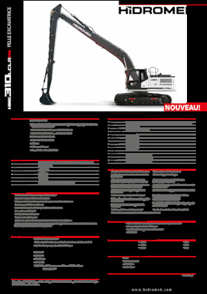 Верижни екскаватори Hidromek HMK 310 LC LR 
