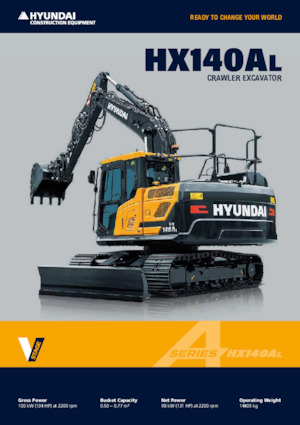 Верижни екскаватори Hyundai HX140AL