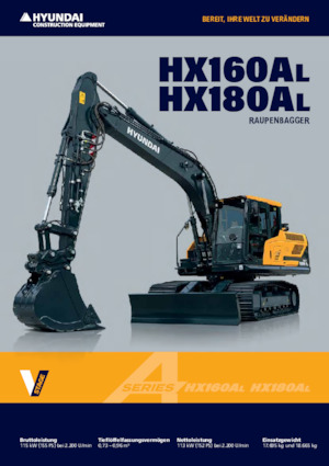 Верижни екскаватори Hyundai HX180AL