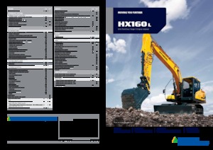 Верижни екскаватори Hyundai HX160LD