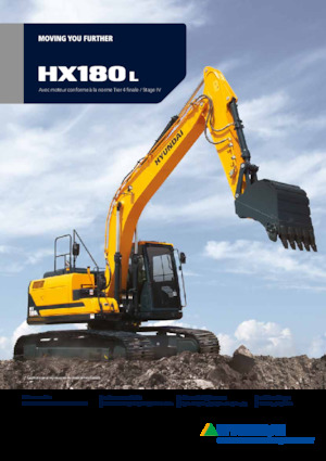 Верижни екскаватори Hyundai HX180LD