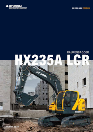 Верижни екскаватори Hyundai HX235ALCR