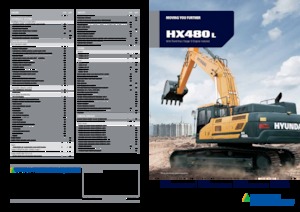 Верижни екскаватори Hyundai HX480L