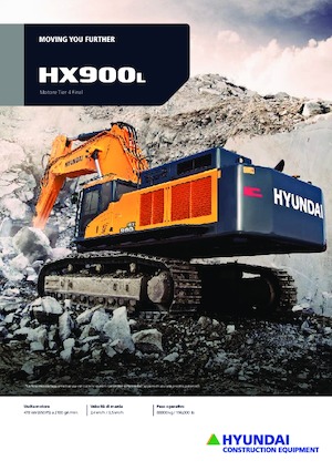 Верижни екскаватори Hyundai HX900L