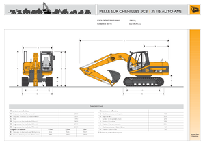 Верижни екскаватори JCB JS 115 L