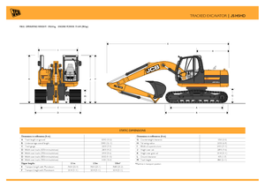Верижни екскаватори JCB JS 145 HD