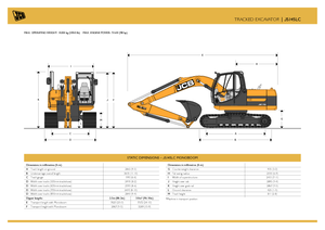 Верижни екскаватори JCB JS 145 L TAB