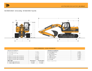 Верижни екскаватори JCB JS 145 LC