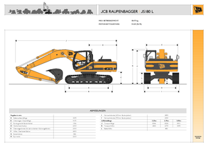 Верижни екскаватори JCB JS 180 L
