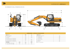 Верижни екскаватори JCB JS 190 L TAB
