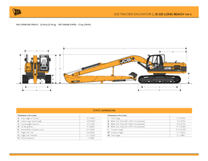 Верижни екскаватори JCB JS 220 LR