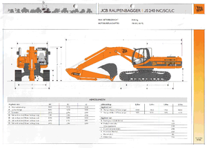 Верижни екскаватори JCB JS 240 LC