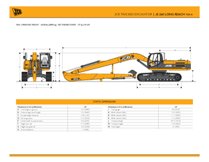 Верижни екскаватори JCB JS 260 LR