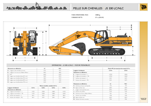Верижни екскаватори JCB JS 330 NL