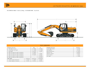 Верижни екскаватори JCB JS160