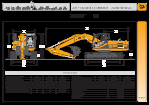 Верижни екскаватори JCB JS200 NC