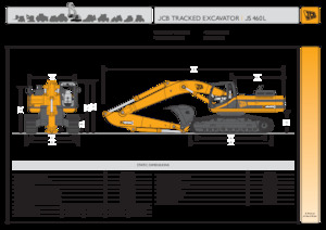 Верижни екскаватори JCB JS460 L