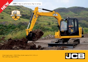 Верижни екскаватори JCB JS81