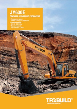 Верижни екскаватори TRXBUILD JY630E