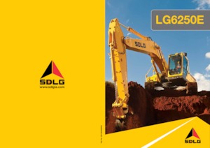 Верижни екскаватори SDLG LG6250E