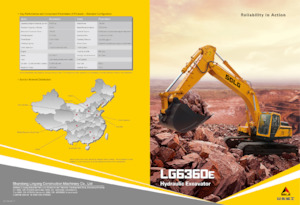 Верижни екскаватори SDLG LG6360E