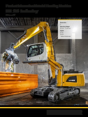 Щишки за ексаватори Liebherr LH 26 C Industry Litronic
