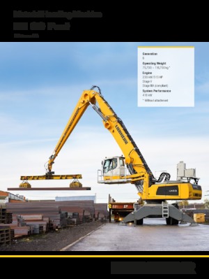 Щишки за ексаватори Liebherr LH 80 C Port Litronic