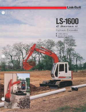 Верижни екскаватори Link-Belt LS-1600 C II