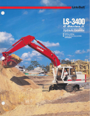 Верижни екскаватори Link-Belt LS-3400 C II