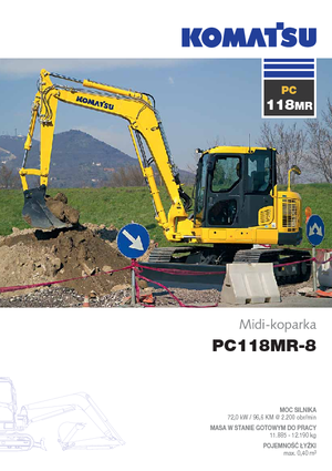 Верижни екскаватори Komatsu PC118MR-8