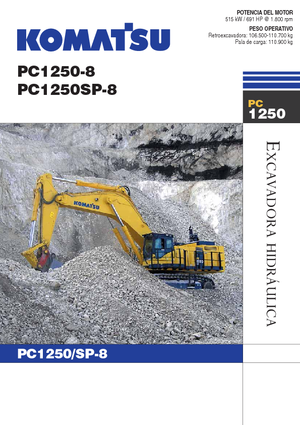 Верижни екскаватори Komatsu PC1250SP-8