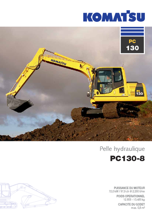 Верижни екскаватори Komatsu PC130-8