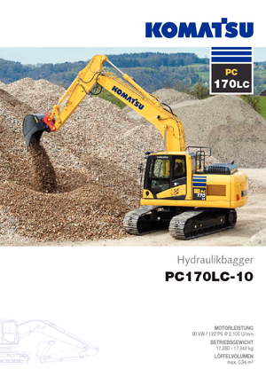 Верижни екскаватори Komatsu PC170LC-10