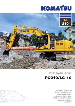 Верижни екскаватори Komatsu PC210-10