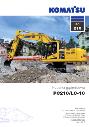 Верижни екскаватори Komatsu PC210-10