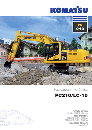 Верижни екскаватори Komatsu PC210-10