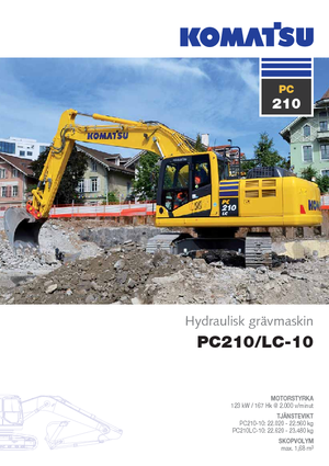 Верижни екскаватори Komatsu PC210-10