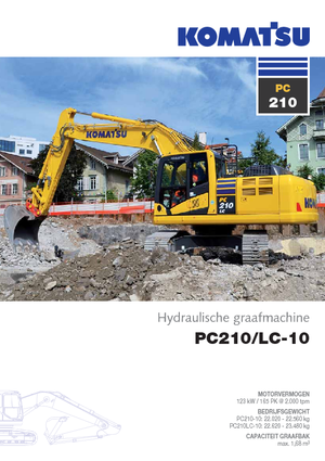 Верижни екскаватори Komatsu PC210-10