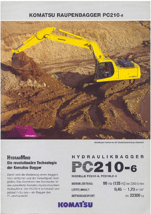 Верижни екскаватори Komatsu PC210LC-6 active Plus