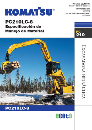 Верижни екскаватори Komatsu PC210LC-8